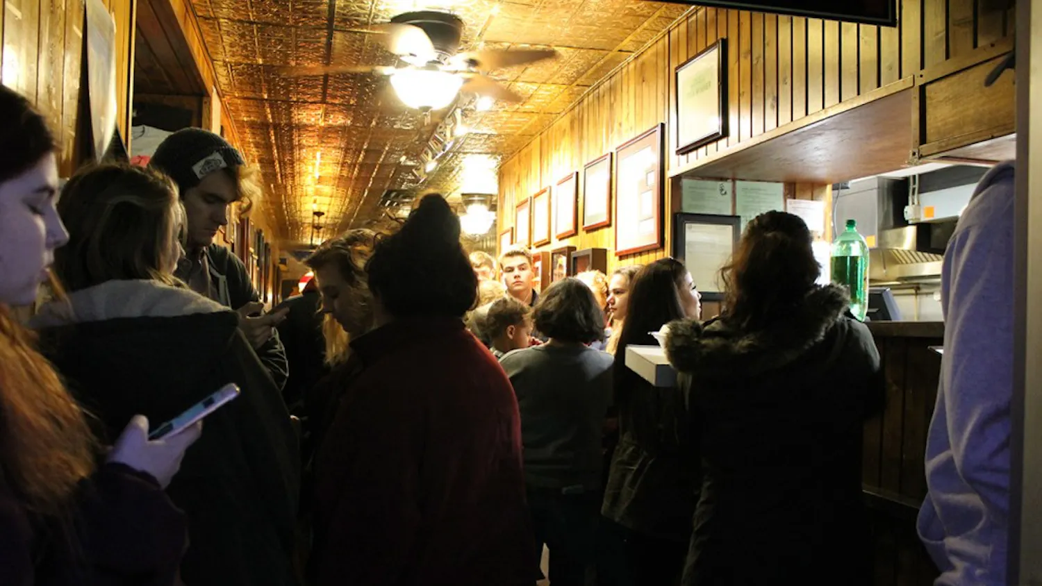 Mother Bear's restaurant teamed up with IU's Feminist Student Association to donate money to the American Civil Liberties Union. Mother Bear's donated $4 from every large pizza sold to someone with a printed coupon this Wednesday.
