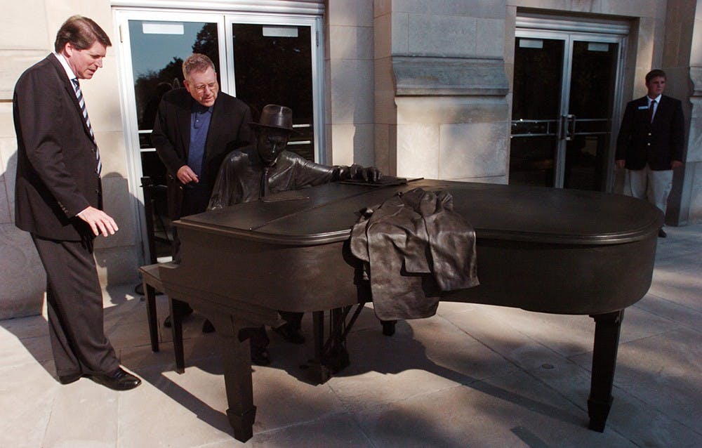Hoagy Carmichael sculpture