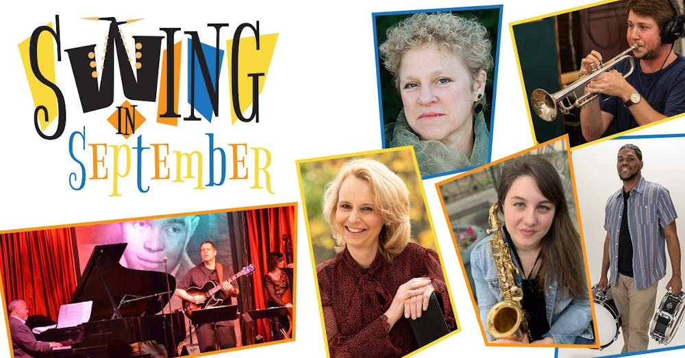 <p>Swing in September, a free concert series, begins 6:30 p.m. on Sept. 2 and continues every Friday through the end of the month. The series is co-hosted by WFIU and the IU Jacobs School of Music.</p>