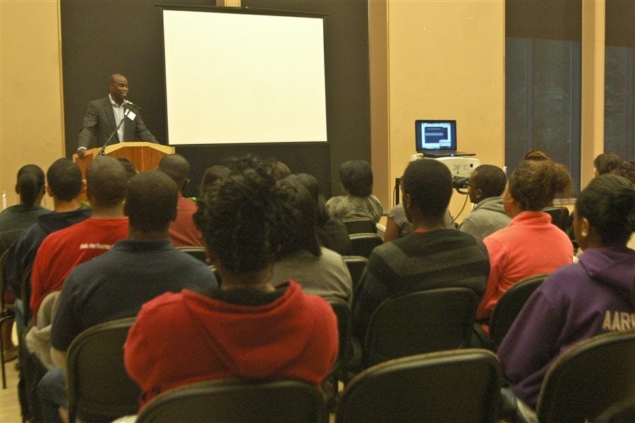 Black Freshman Pinning Ceremony