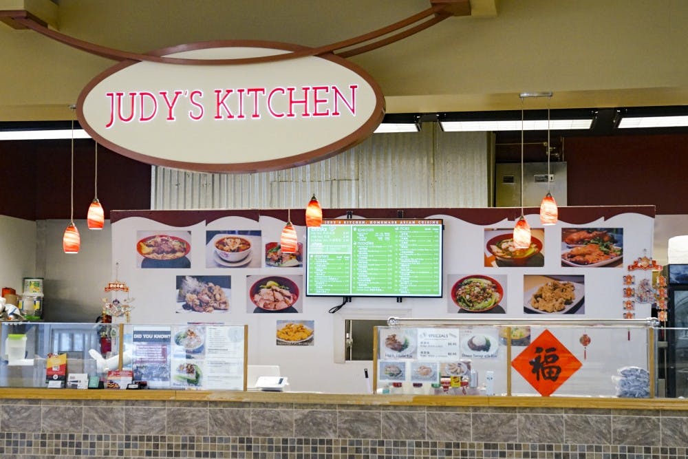 <p>Judy’s Kitchen, located inside College Mall, offers a wide variety of traditional and authentic Chinese foods. Some of the menu items include roast duck with rice, spicy pig ear and Tainan noodle soup.</p>