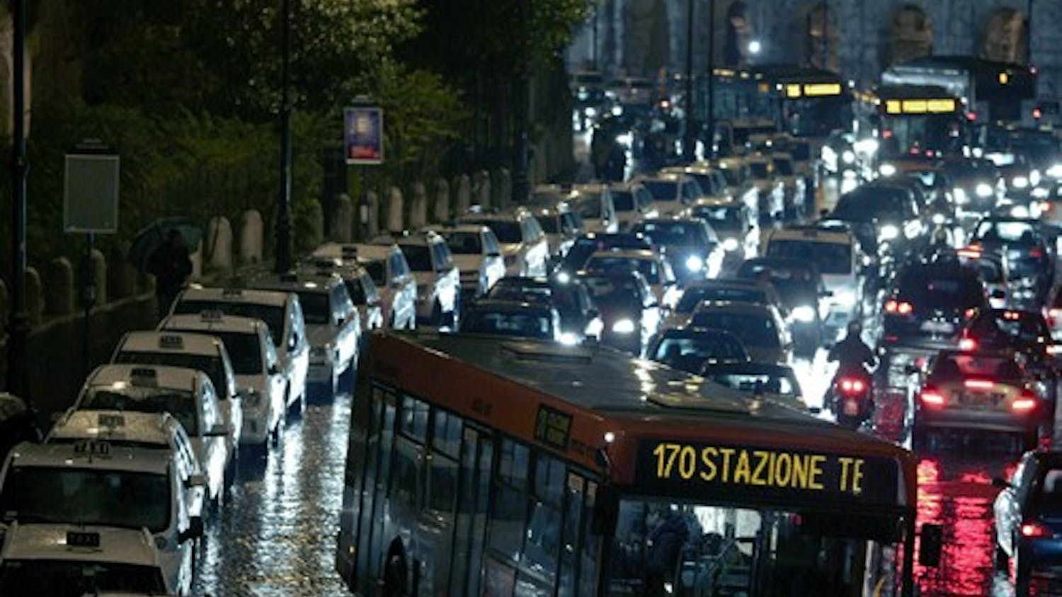 ITALY TAXI PROTEST