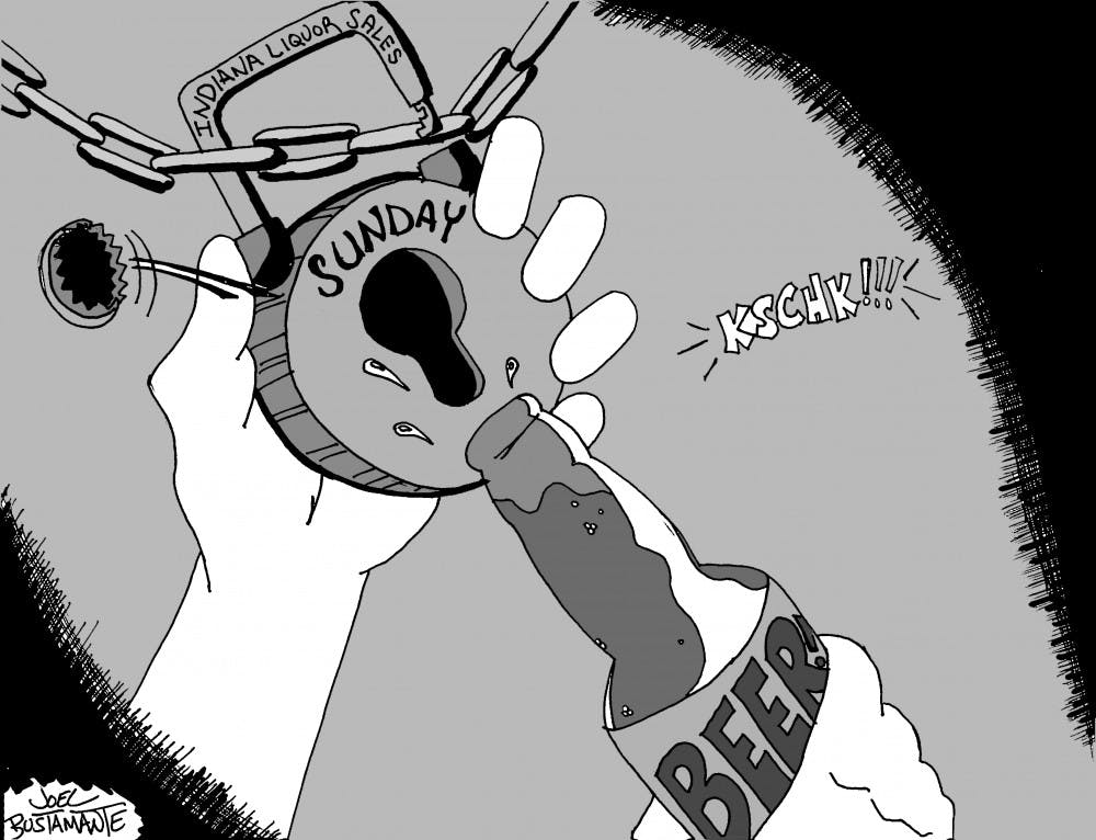 Sunday alcohol cartoon