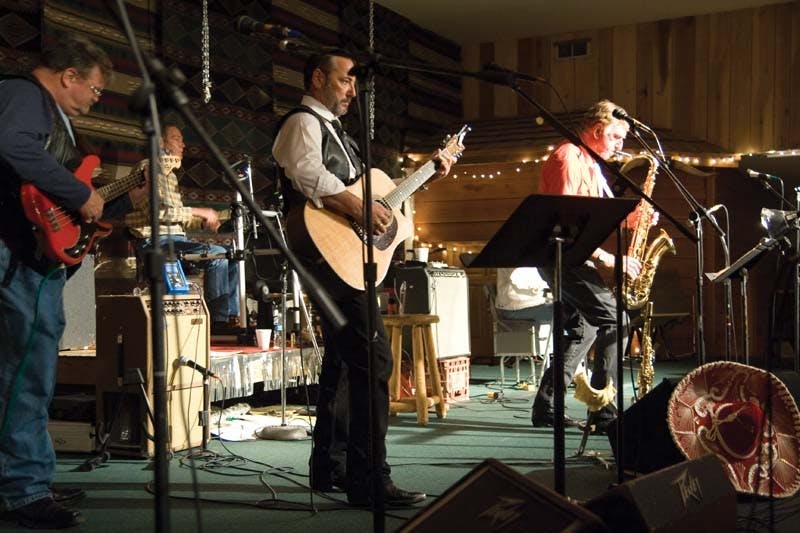 Mike Robertson & Smooth Country got the crowd on their feet at Mike’s Dance Barn.