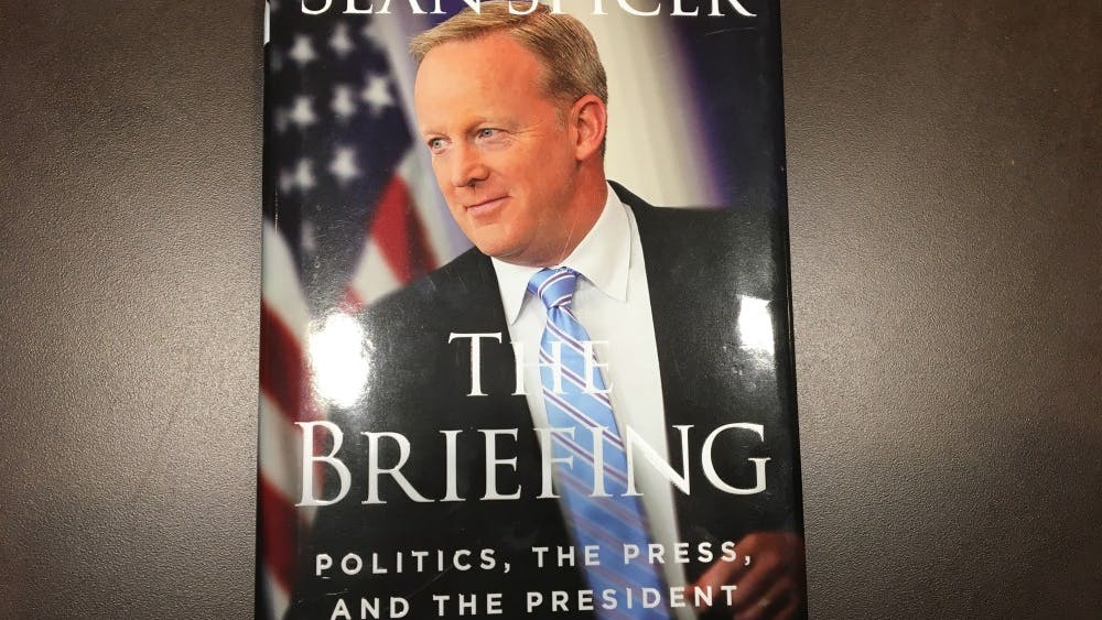 Sean Spicer's autobiography "The Briefing: Politics, the Press, and the President" was released in July.&nbsp;