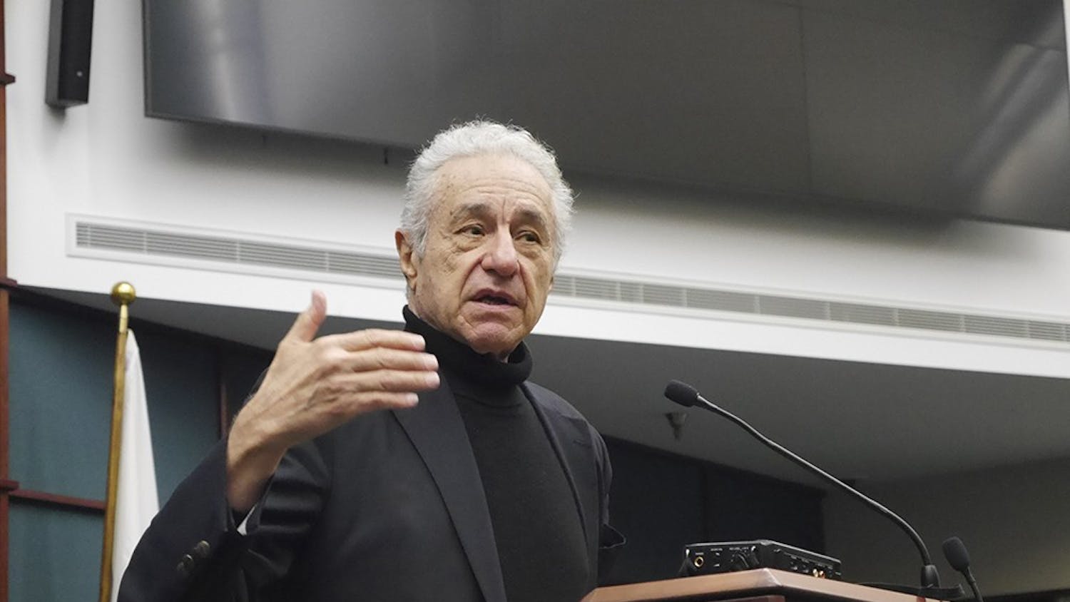 Political historian and economist, Professor Gar Alperovitz presents in the event, "Transforming Bloomington's Economy: Community Wealth in the Age of Cooperation, A coummunity Talk with Gar Alperovitz" at City Hall Atrium on Thursday evening. This event explores the solution of development of a system beyond state socialism and traditional capitalism.