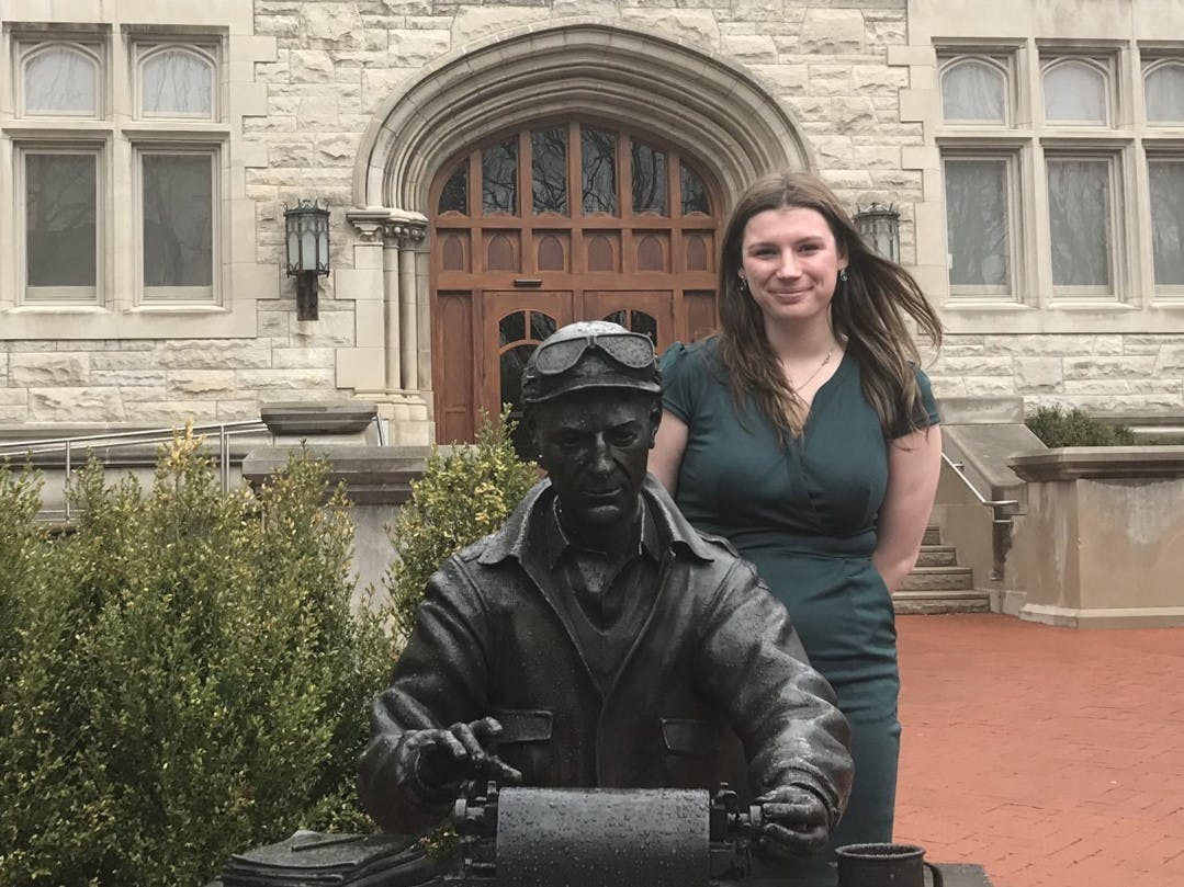 Cate Charron, fall 2022 IDS editor-in-chief.