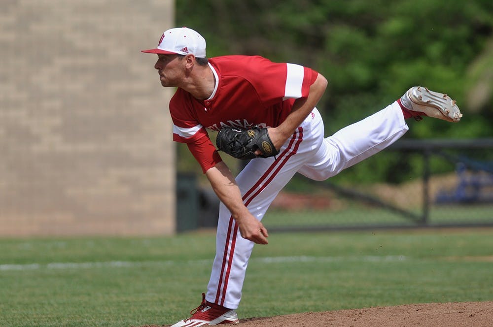 Junior starting pitcher Luke Stephenson pitched four shutout innings in Indiana's game against Xavier at Hayden Field in Cincinnatti, Ohio. The Hoosiers maintained the shutout of Xavier, winning 8-0.