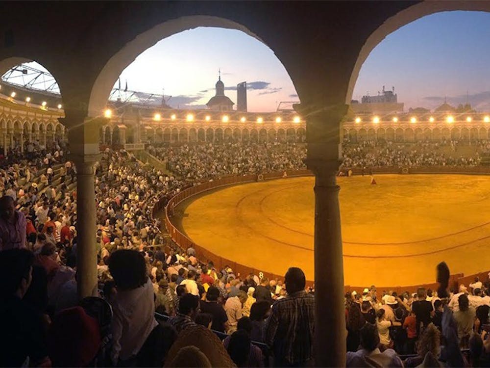 La Plaza de Toros houses regular bullfights in Seville, popular among tourists and locals alike. A Sevillano tradition, each event typically comprises six rounds, each with a new bull and concise strategy by los toreros, or the bullfighters.