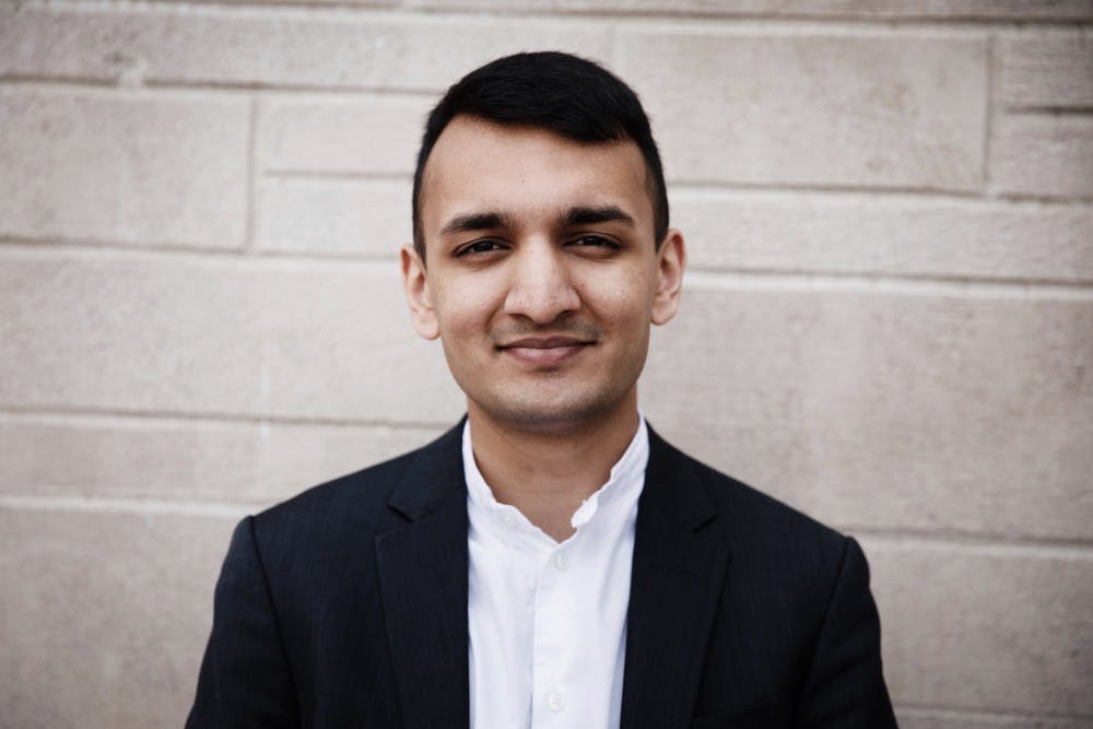 <p>Senior Krishna Pathak is this year&#x27;s student commencement speaker. Pathak graduated from Carmel High School before coming to IU and pursuing a degree in law and public policy. </p>