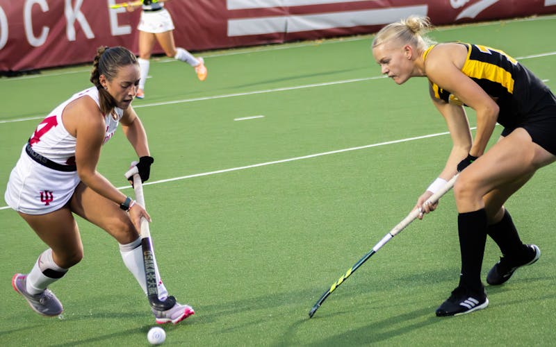 Missed opportunities likely end No. 18 Indiana field hockey’s season in loss to No. 9 Iowa