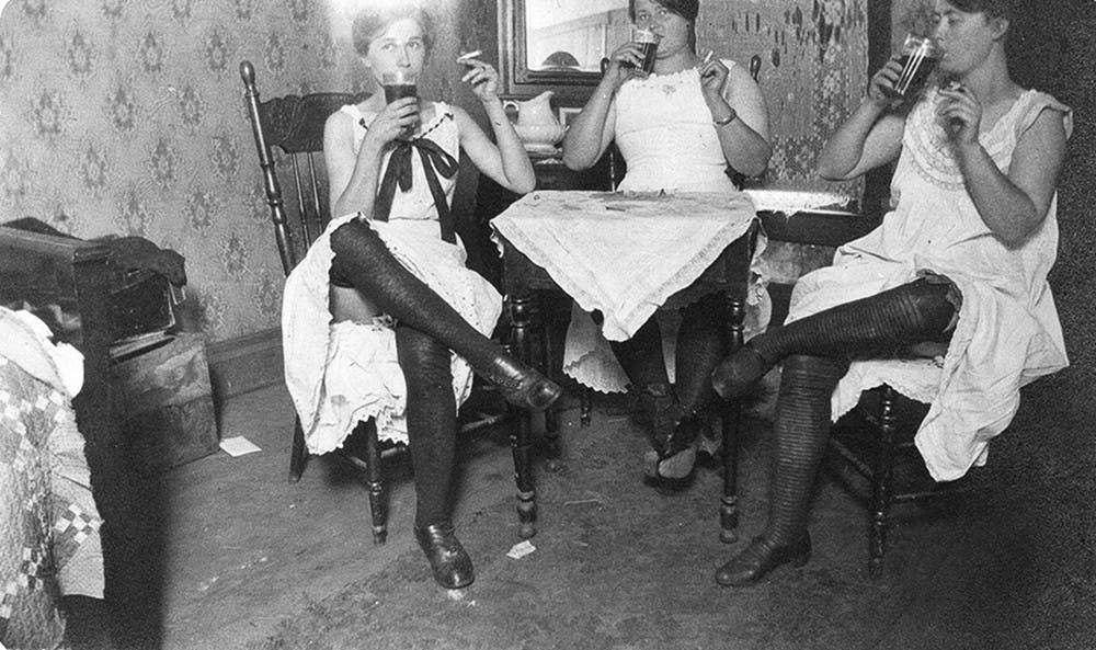 Photo from the Kinsey exhibit, "Undress Me: A Peek at 19th and 20th Century Undergarments"Sept. 19 - Dec. 23, 2014This exhibit presents a selection of vintage photographs of women in lingerie from the Kinsey Institute art collection paired with corsets, slips, brassieres, and other articles of clothing on loan from the Sage Collection.  