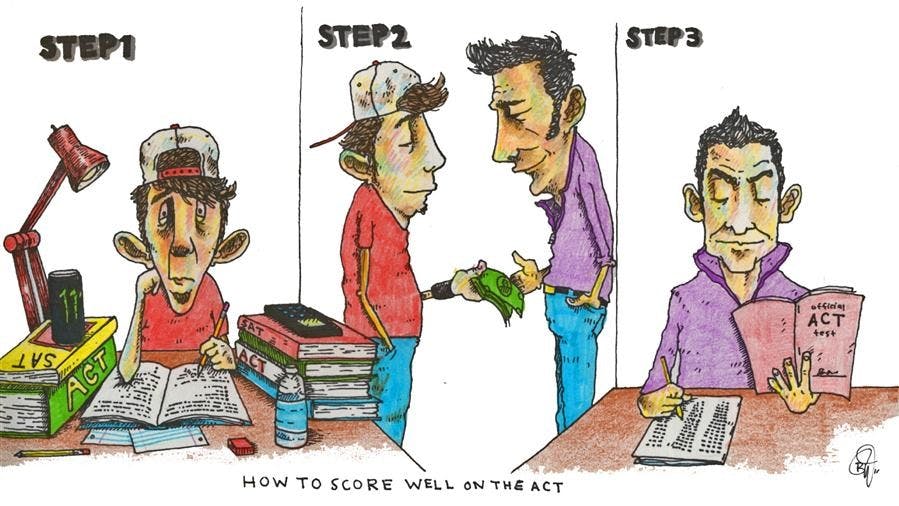 SAT and ACT Cheating Ring.