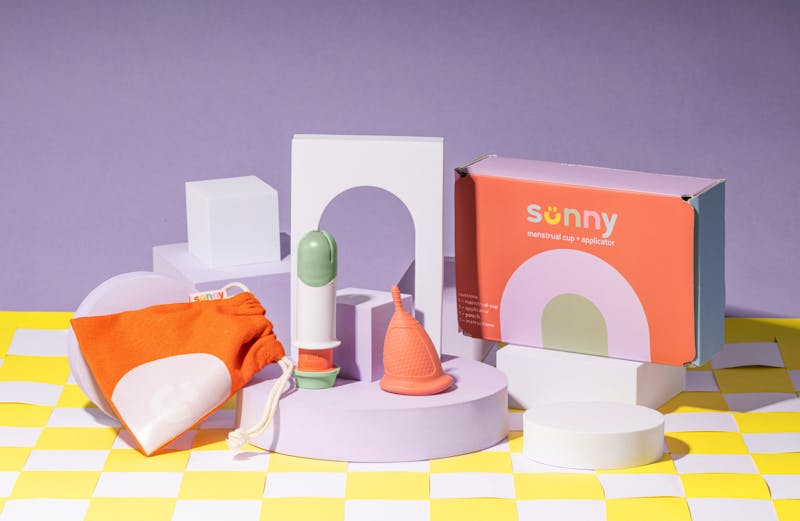 Sunny Cup + Applicator  Best Reusable Period Product for Beginners