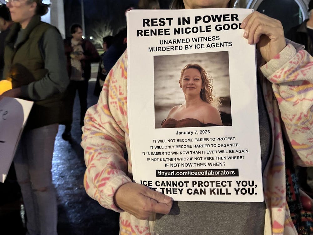 It's awful': Bloomington demonstrators hold vigil for woman killed by ICE  agent - Indiana Daily Student
