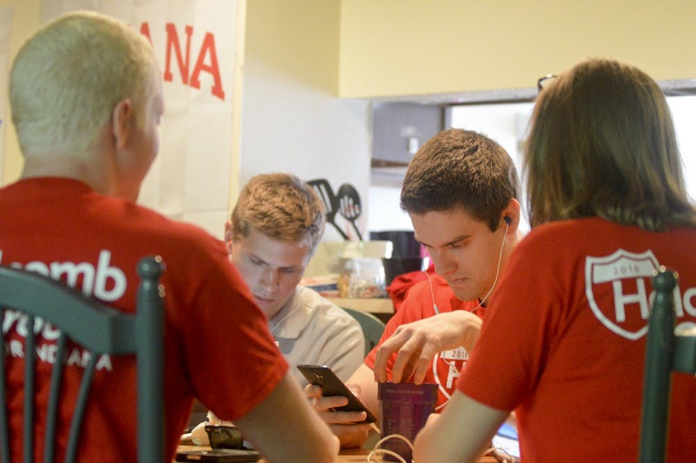 The College Republicans call Bloomington residents to ask for their support in Indiana’s upcoming governor race Saturday afternoon at Stadium Crossing apartments. The College Republicans are in favor of Indiana Lieutenant Governor Eric Holcomb to take the office after Mike Pence withdrew from the race to run as Vice President on Donald Trump’s campaign.