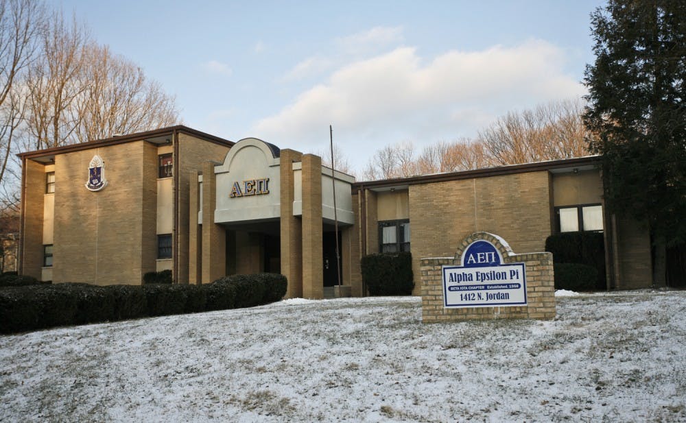 Alpha Epsilon Pi, 1412 N. Jordan Ave., was kicked off campus Wednesday after the University found them in violation of its hazing policy.