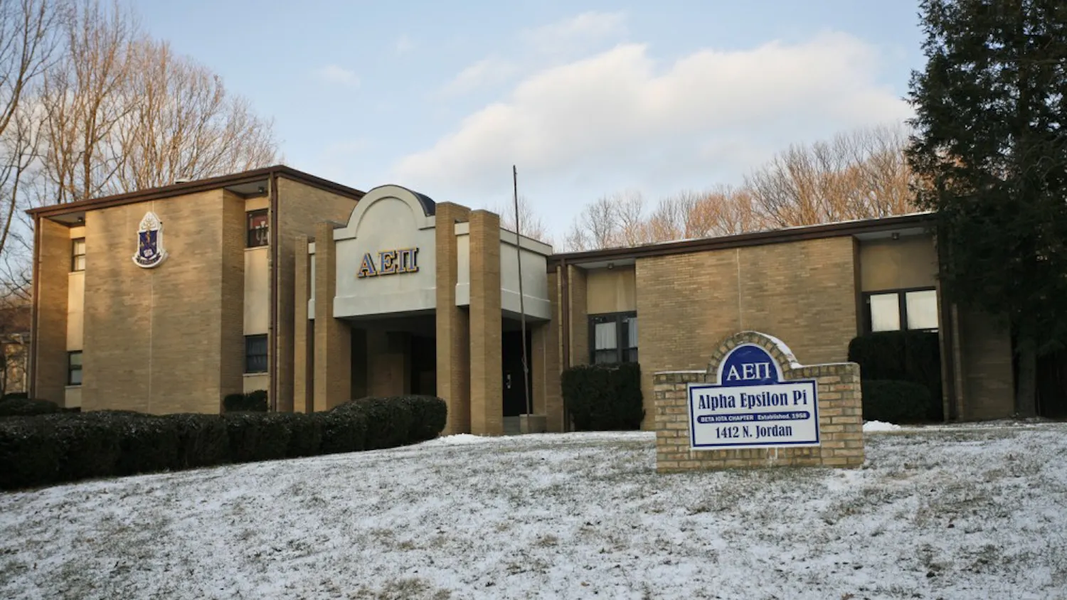 Alpha Epsilon Pi, 1412 N. Jordan Ave., was kicked off campus Wednesday after the University found them in violation of its hazing policy.
