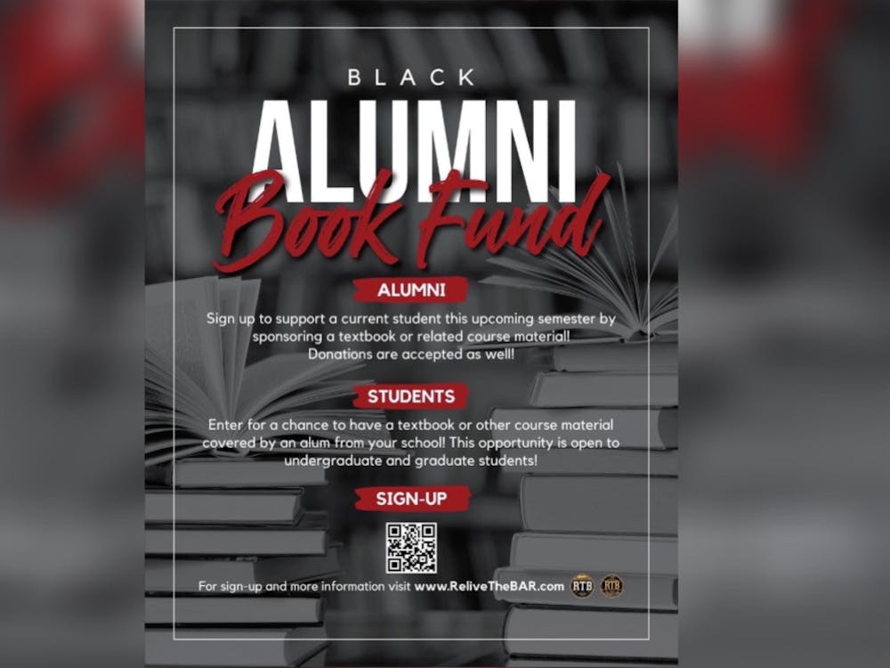The Black Alumni Book Fund encourages alumni to donate to their organization as the money will help buy textbooks for Black students. The Book Fund is present at IU, the University of Pittsburgh, the University of Minnesota, Ohio State, and Michigan State, where the Book Fund began in 2017.