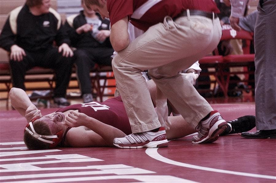 Wrestling vs. Purdue