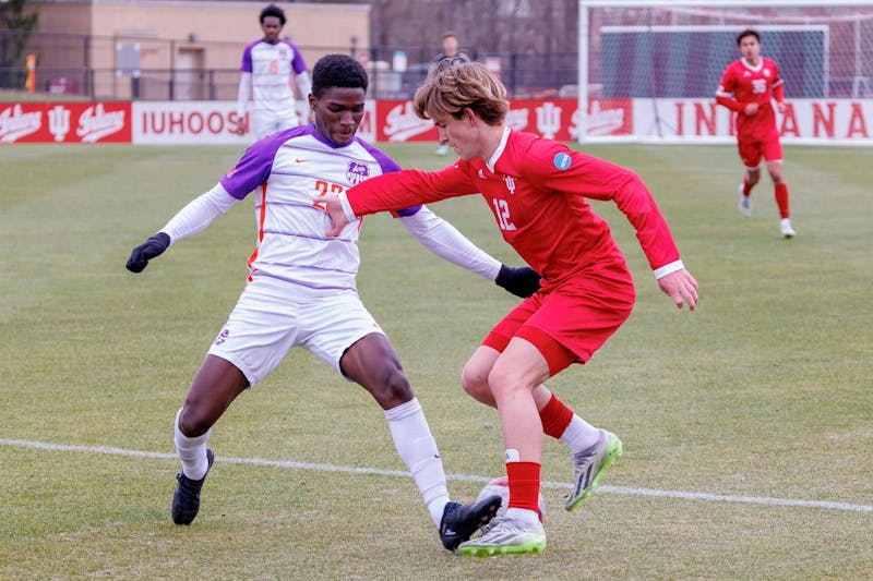 PHOTOS: Indiana men's soccer secures 1-0 victory in cold spring weather