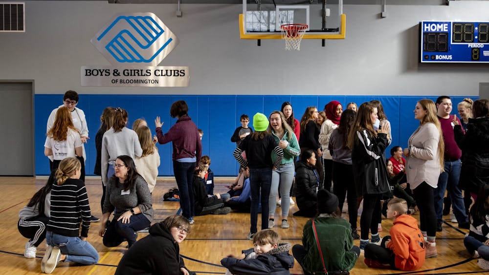 Children talk to each other before action projects Jan. 20, 2020, at the Boys &amp; Girls Clubs of Bloomington. The Boys &amp; Girls Club will use the grant money to buy a minibus for its Crestmont location.
