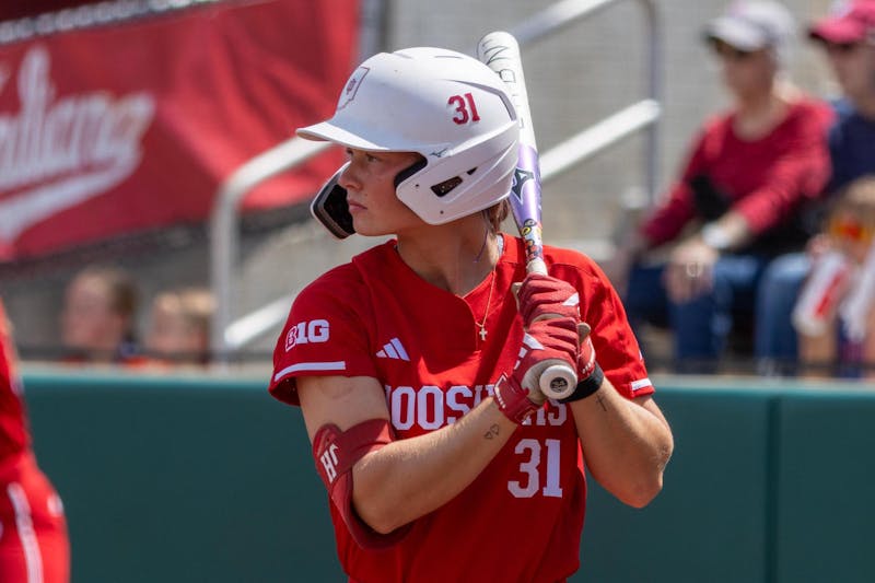 Indiana softball’s offensive explosion fades in midweek split