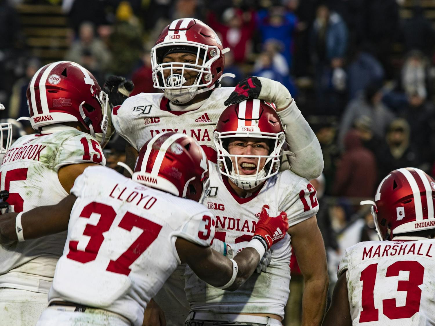 GALLERY: IU football fends off late Purdue comeback in double-overtime win
