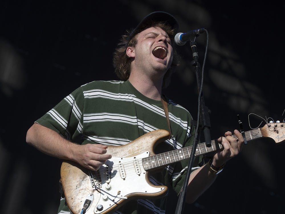 Mac DeMarco preforms on the second day of the Coachella Music And Arts Festival at the Empire Polo Grounds in Indio, California, on April 13, 2019. The Canadian musician’s fifth studio album is heavily inspired by travel. 