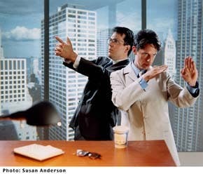 They Might Be Giants gets ready to fight crime with rock and roll.
