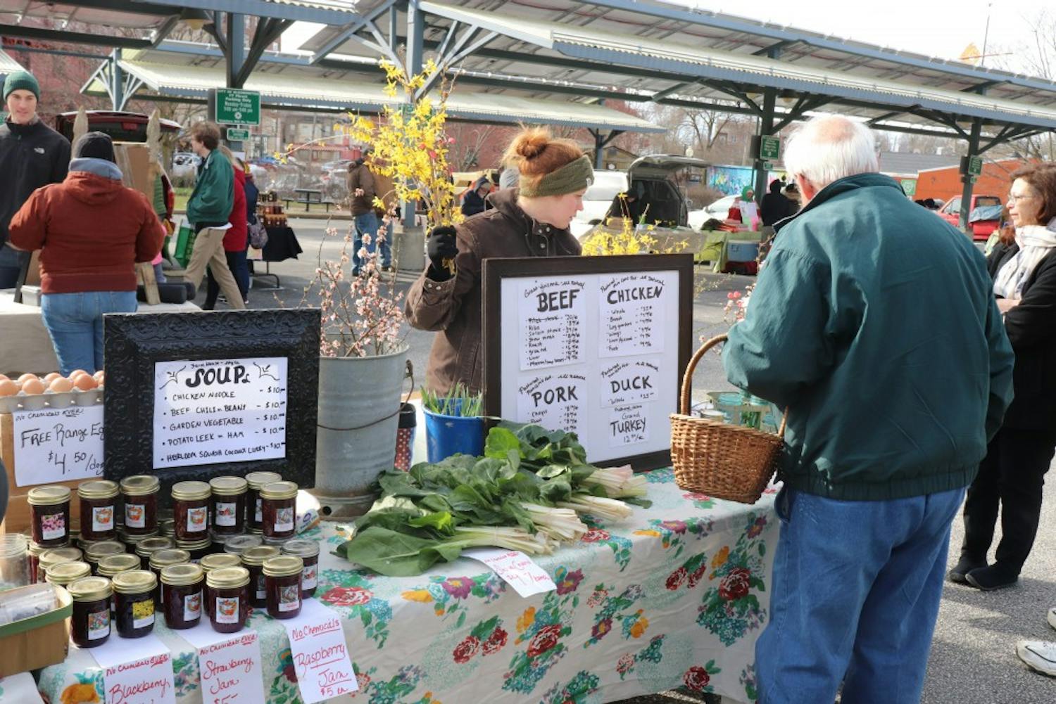GALLERY: The return of the Bloomington Community Farmers' Market