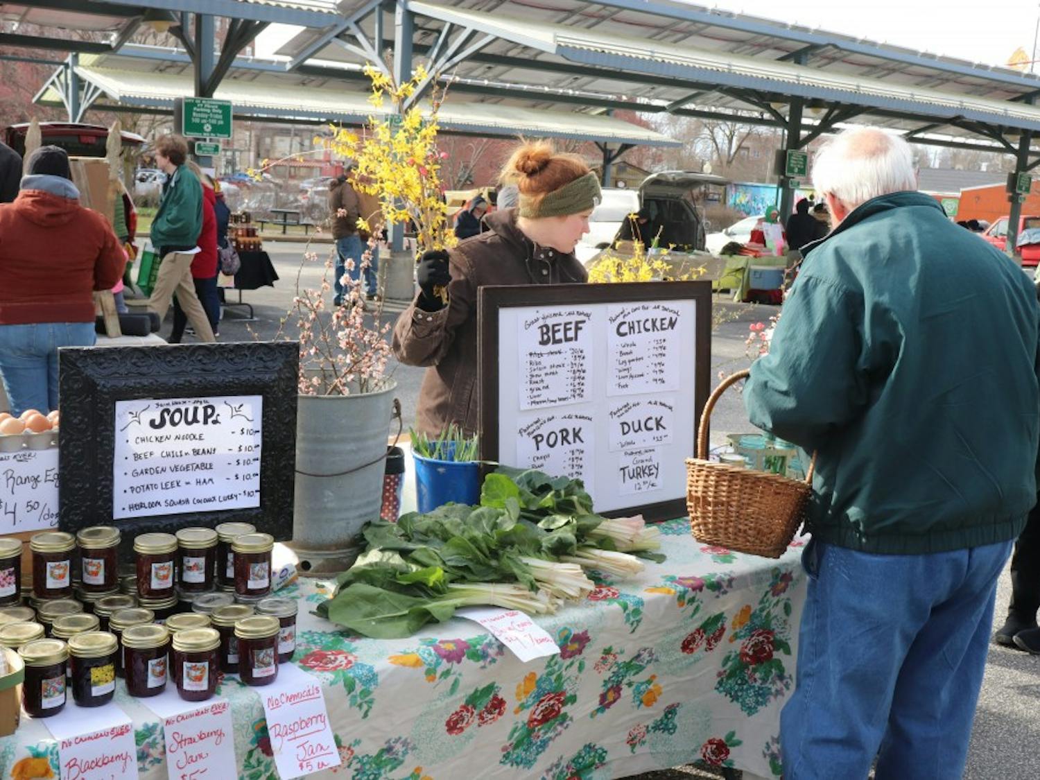 GALLERY: The return of the Bloomington Community Farmers' Market