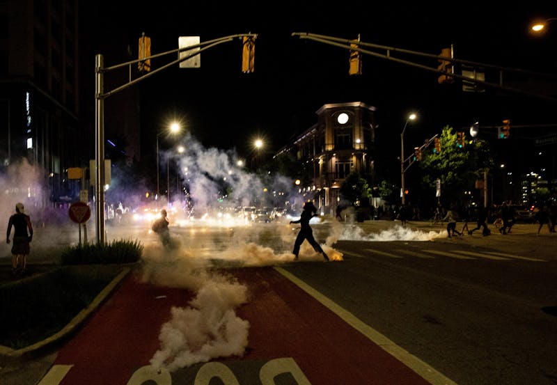 IMPD agrees to end use of tear gas, other riot control tactics against