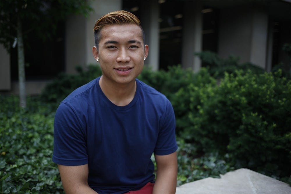 La Ehr, a soon to be sophomore at IU, is a refugee from Burma.  His family fled from the county, now known as Myanmar, in 1997.  