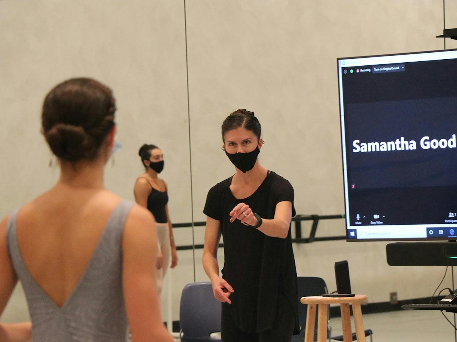 GALLERY: IU ballet students, professors keep dance alive amid COVID-19 pandemic