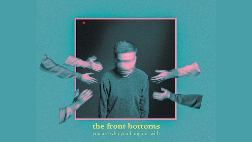 The Front Bottoms&#x27; &quot;You Are Who You Hang Out With&quot; album cover is seen. The album released Aug. 4, 2023.
