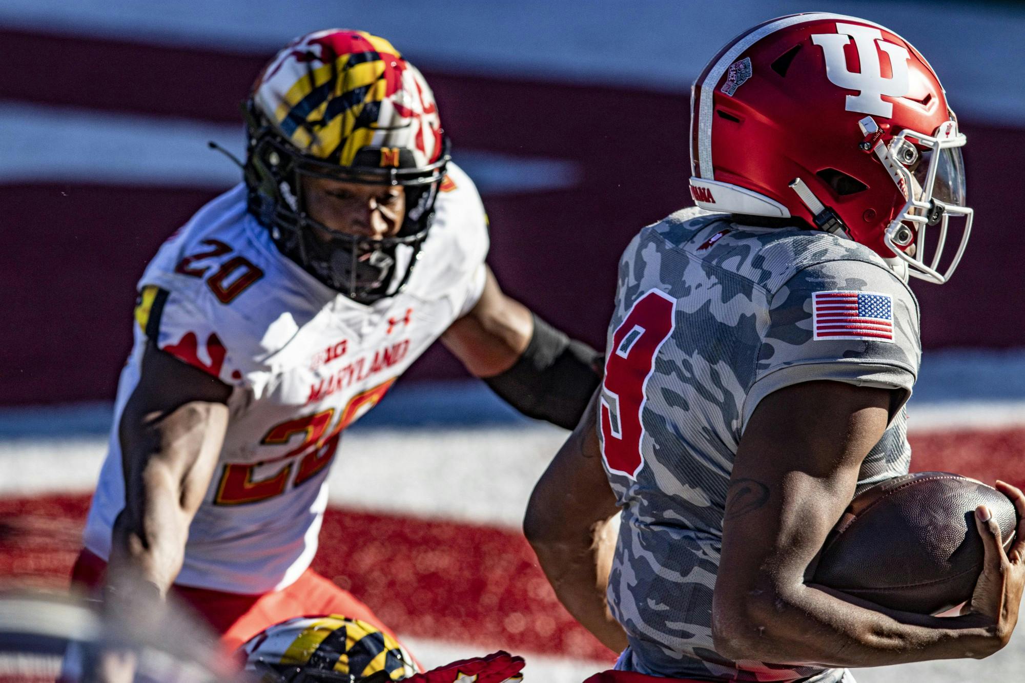 GALLERY: No. 12 IU defeats Maryland, loses QB Michael Penix Jr. to injury