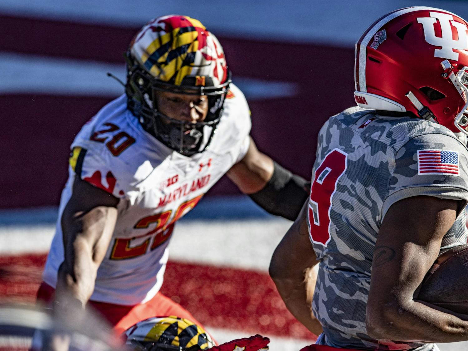 GALLERY: No. 12 IU defeats Maryland, loses QB Michael Penix Jr. to injury