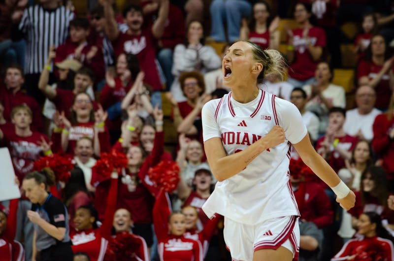 Indiana women’s basketball records 34-point win over Penn State in regular-season finale