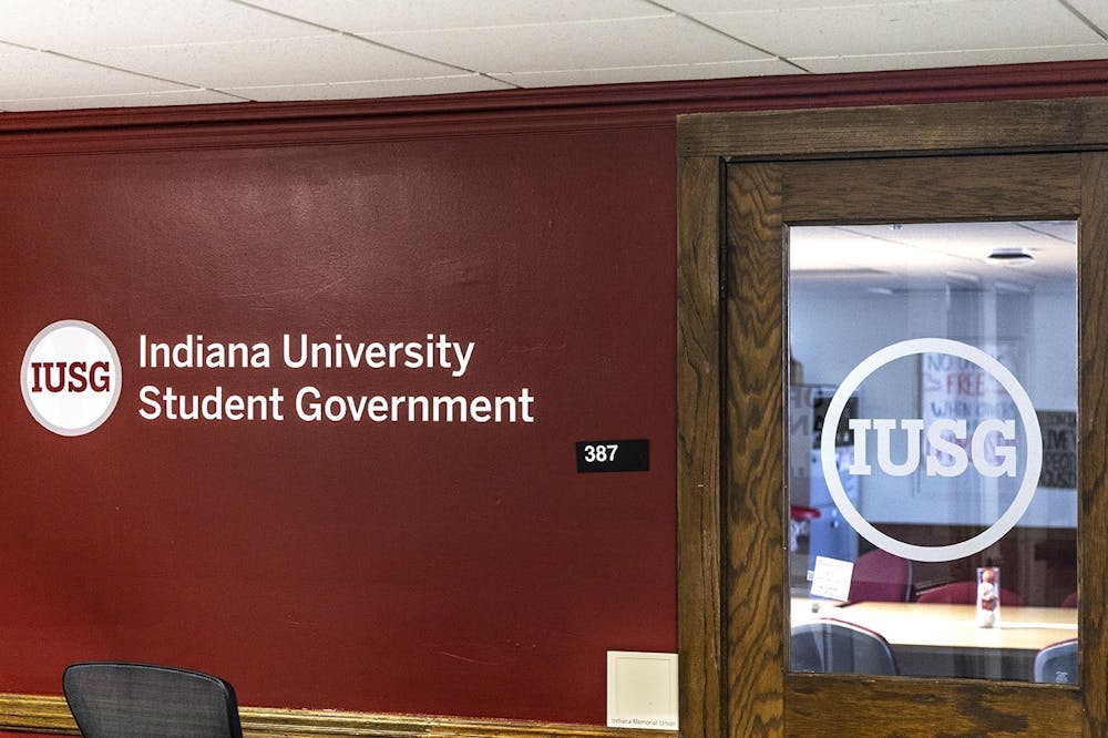 <p>The former IU Student Government office is seen Jan. 16, 2022, in the Student Involvement Tower at the Indiana Memorial Union. The IGNITE campaign won the IUSG 2023 presidential and vice-presidential election.</p>