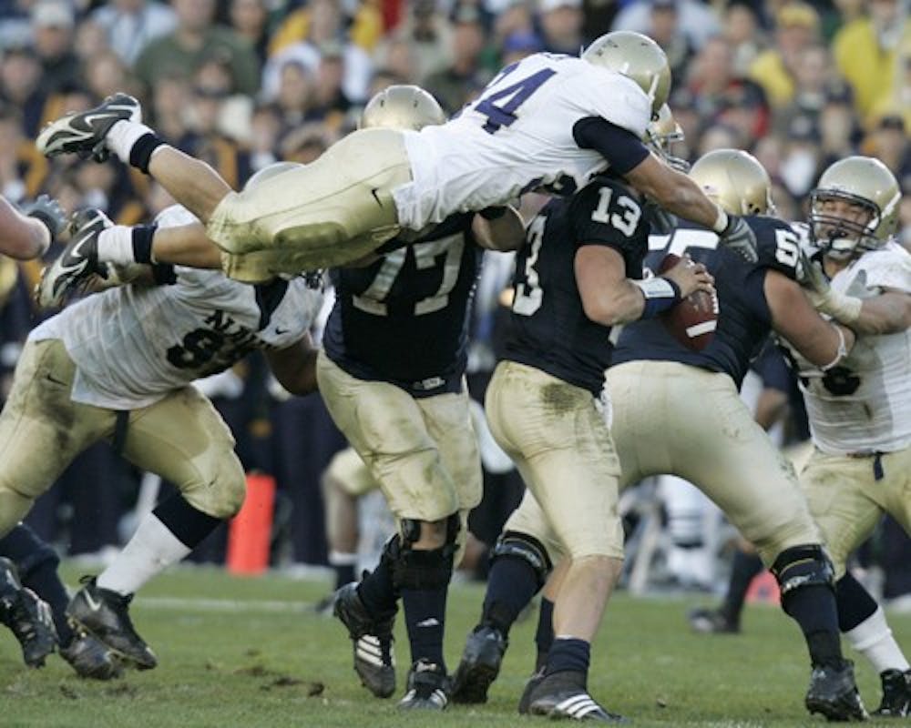 Navy Notre Dame Football