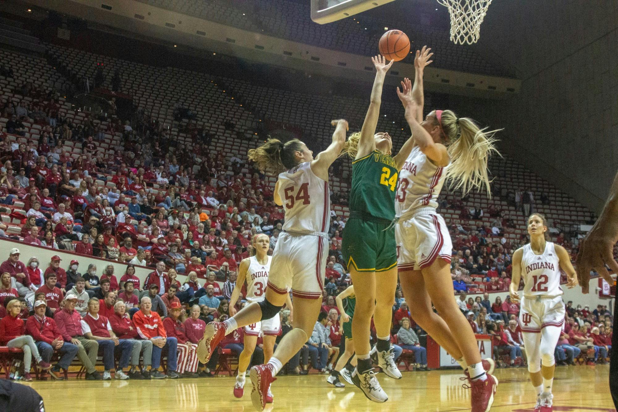 No. 4 Indiana Women’s Basketball Surges To 87-24 Win Over Morehead ...