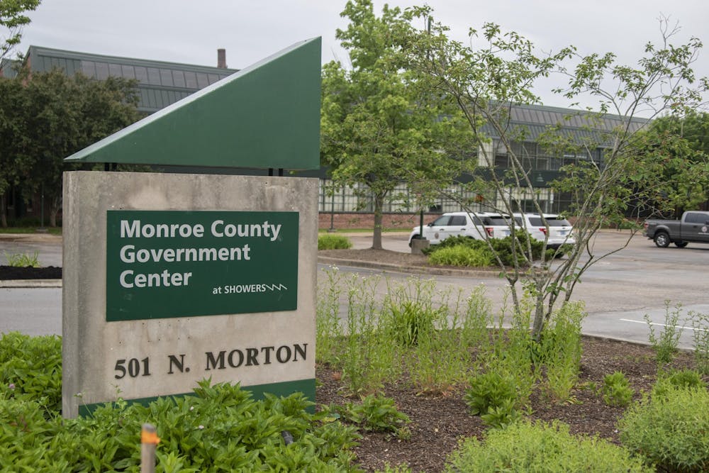 The Monroe County Government Center is located at 501 N. Morton St. The Monroe County Council will hold a town hall meeting in the near future to discuss new sheriff’s deputy hires and the local justice system.