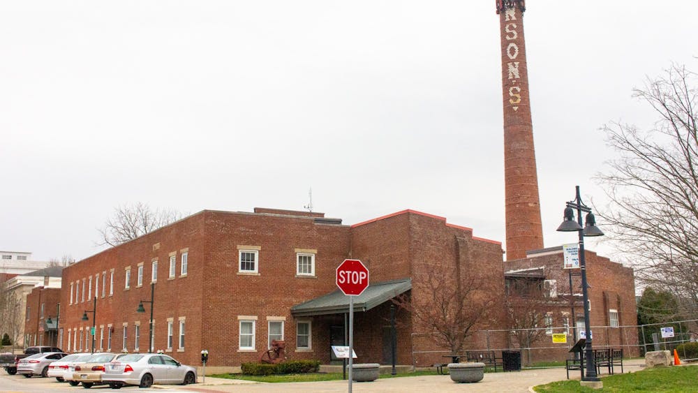 The Johnson Creamery building as seen on March 29, 2022. A majority of councilmembers on the Bloomington City Council said Wednesday they support the creation of a historic district on the Johnson Creamery building site. A final vote will be taken next week.