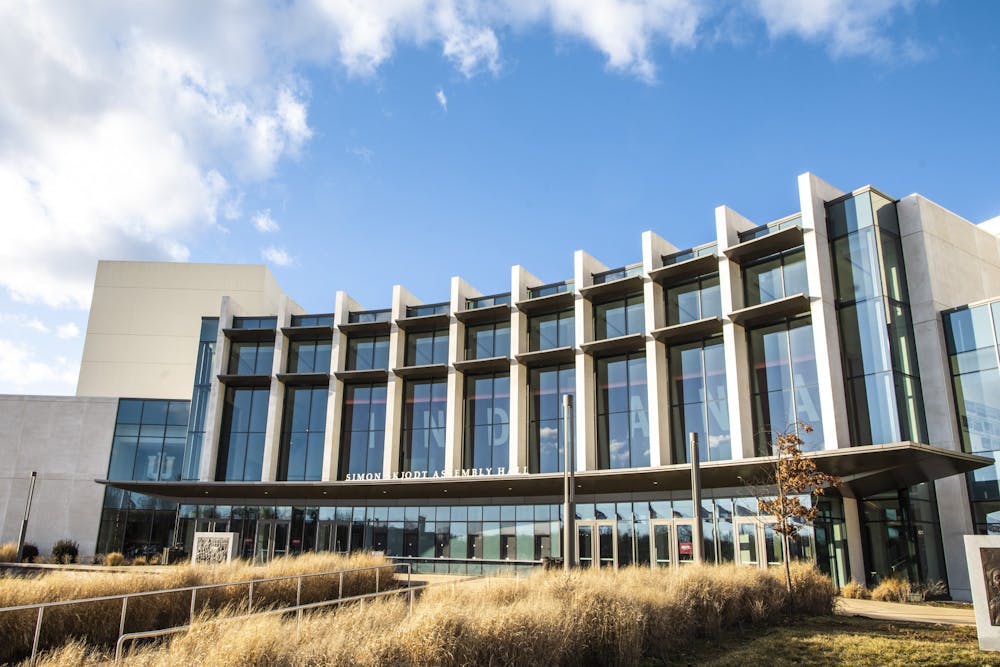 <p>Simon Skjodt Assembly Hall is seen March 1, 2021. IU Athletics announced Monday that Upland Brewing Company will be the university&#x27;s exclusive craft beer sponsor. The partnership is a three-year agreement that begins with the 2022-2023 athletic season.</p>