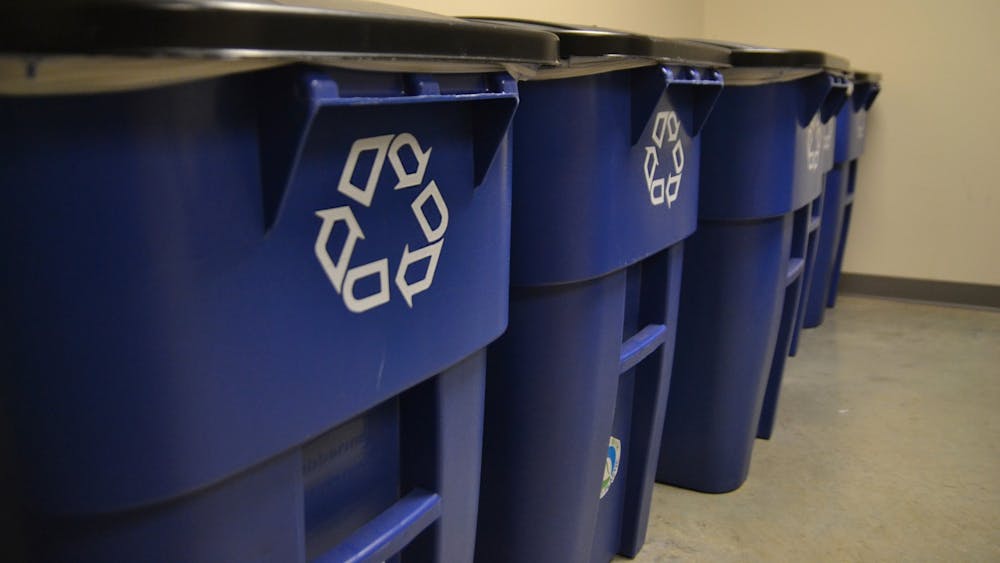 The City of Bloomington’s Sanitation Division paused recycling pickup this week due to COVID-19 infections among employees.