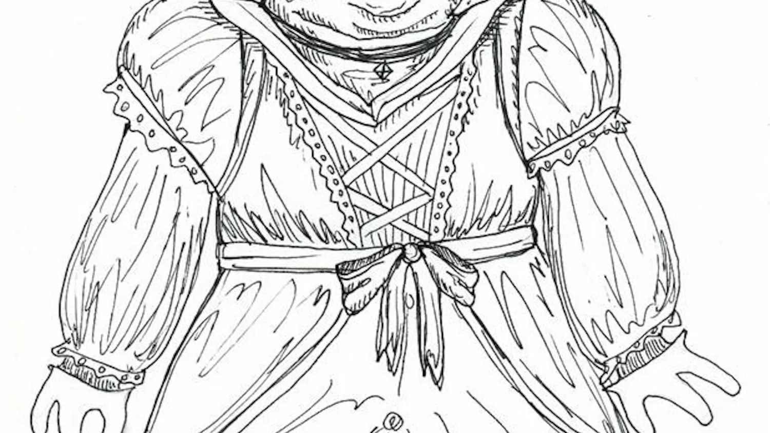 Princess Yoda sheds a tear.