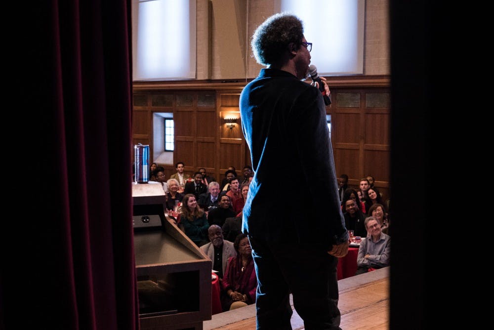 <p>CNN host W. Kamau Bell came to IU's campus to speak for Martin Luther King Jr. Day.</p>