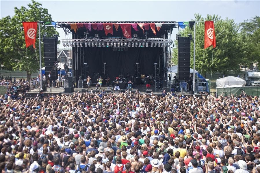 Tickets for Friday and Sunday are still available at http://pitchfork.com/festivals/chicago/2012/