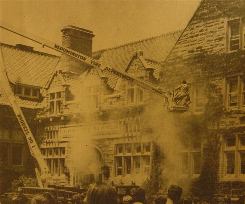 Graduate Library fire